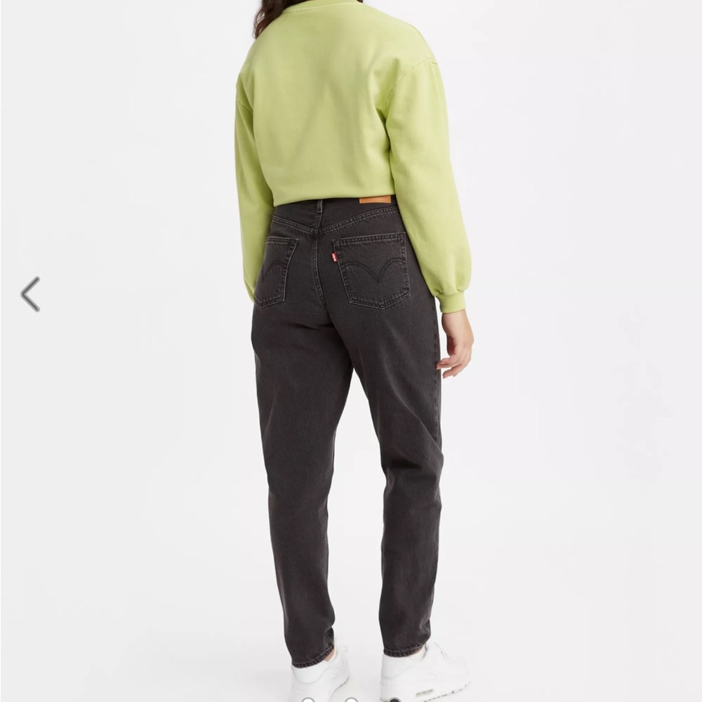 Levi's High Rise Jeans - Charcoal Gray - Picture 7 of 7